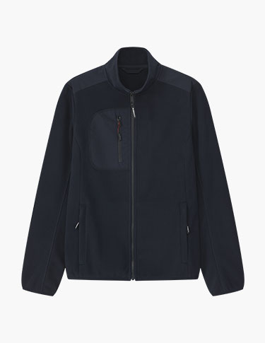 BONDED FLEECE JACKET