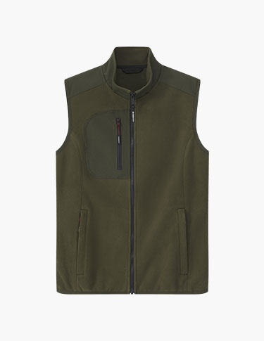 BONDED FLEECE VEST